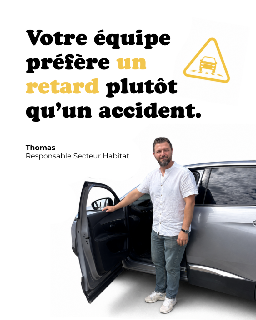 Sécurité routière au travail : les collaborateurs s'expriment Et parce que la sécurité fait partie intégrante de notre culture d’entreprise, nous avons souhaité nous mobiliser à l’occasion des Journées de la sécurité routière au travail, organisées du 18 au 22 mai. Sécurité routière au travail